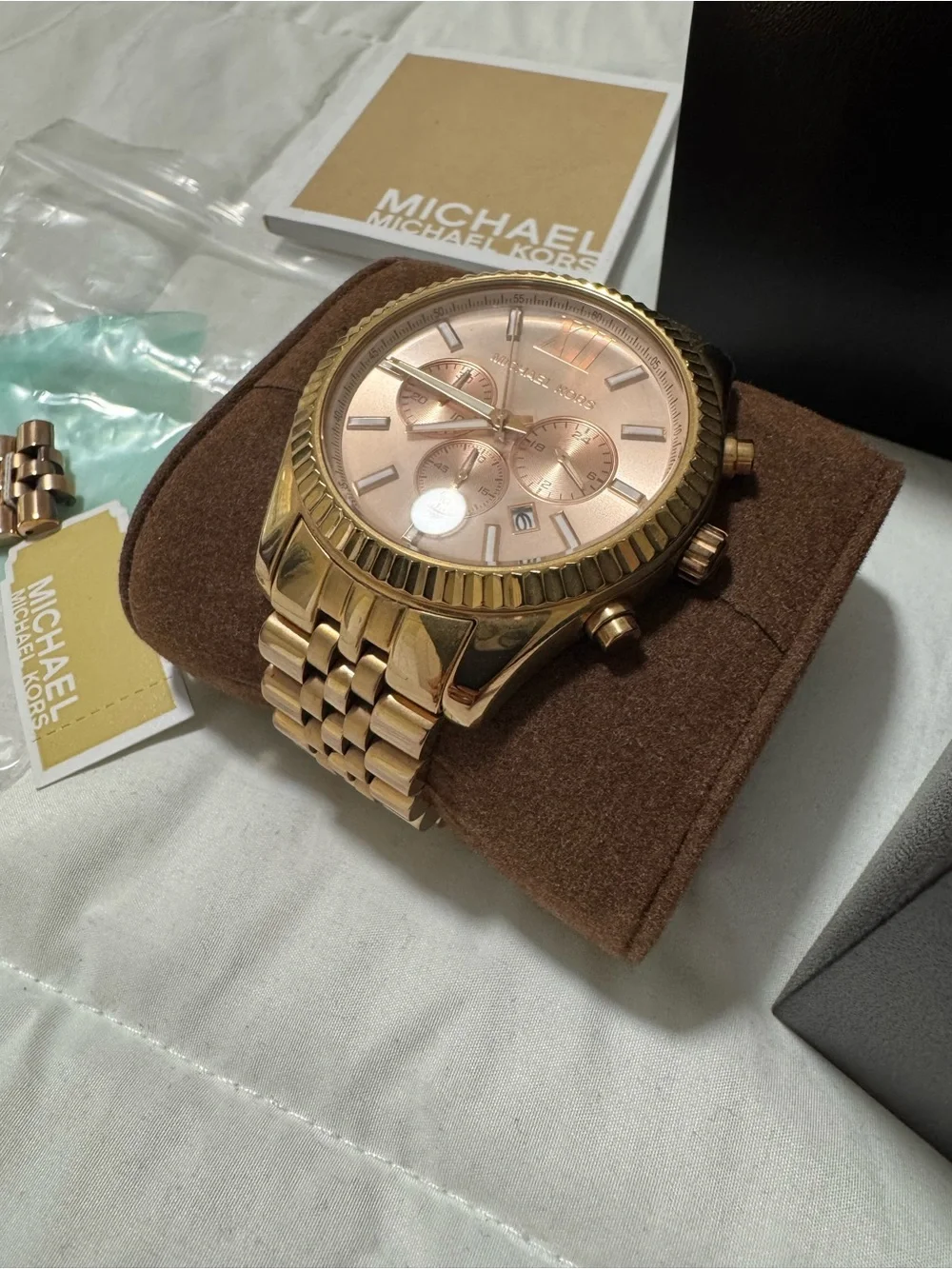 Michael Kors Rose Gold Watch